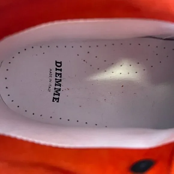 Diemme Roccia Orange Suede Lace Up Hiking Boots - Picture 7 of 7